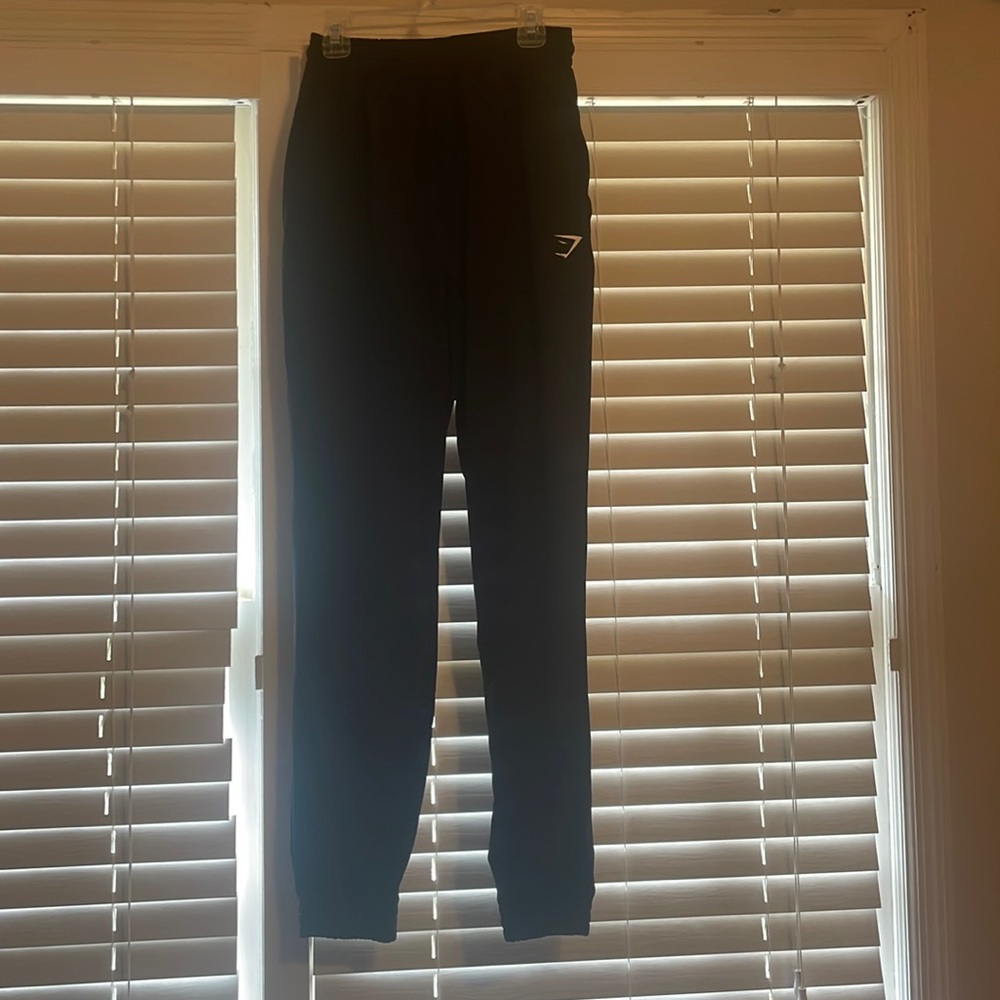 Womens XS Gymshark Joggers black
